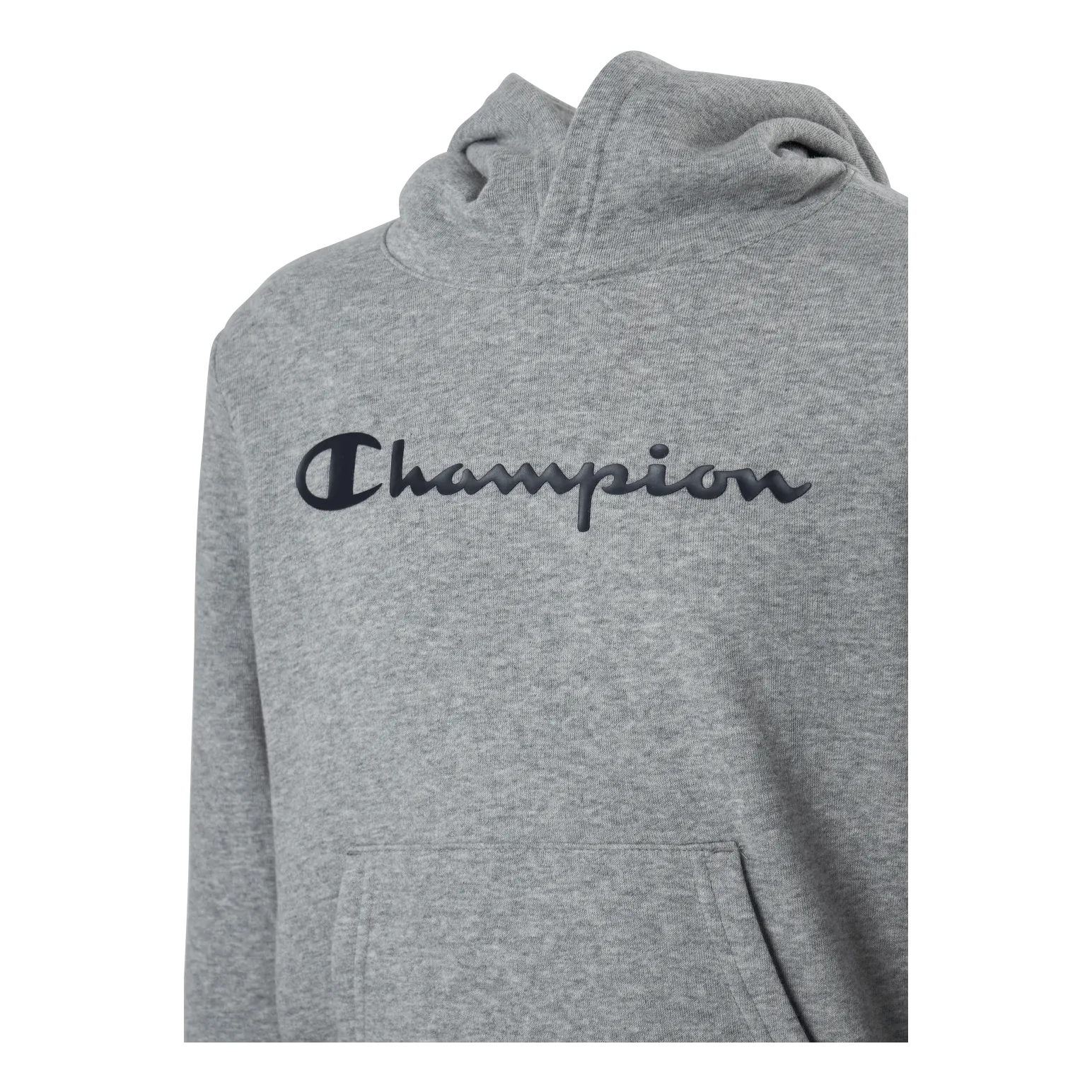 Champion Hooded Sweatshirt Gray Melange Light