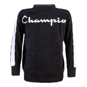 Champion Junior Crewneck Sweatshirt Black