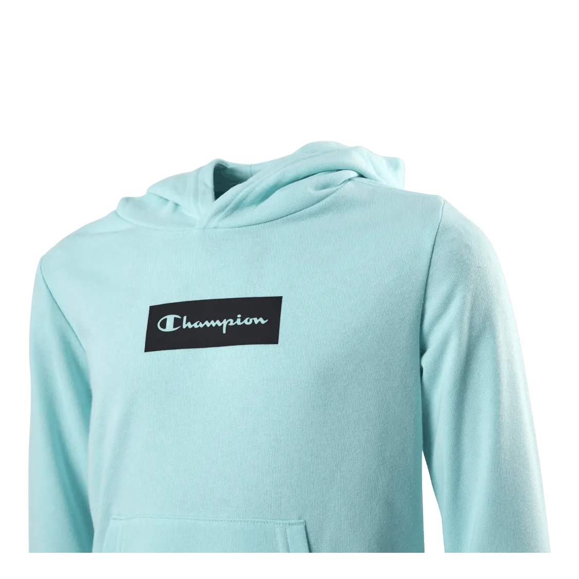 Champion Pastel Hooded Sweatshirt Junior Turquoise