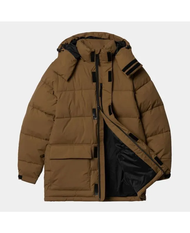 Chaqueta acolchada Carhartt WIP Milter Jacket Tamarind