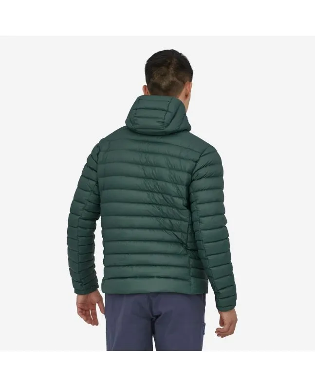 Chaqueta acolchada con capucha Patagonia M's Down Sweater Hoody Verde