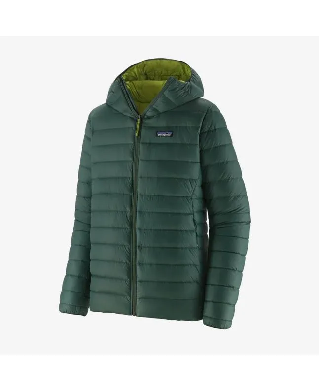 Chaqueta acolchada con capucha Patagonia M's Down Sweater Hoody Verde