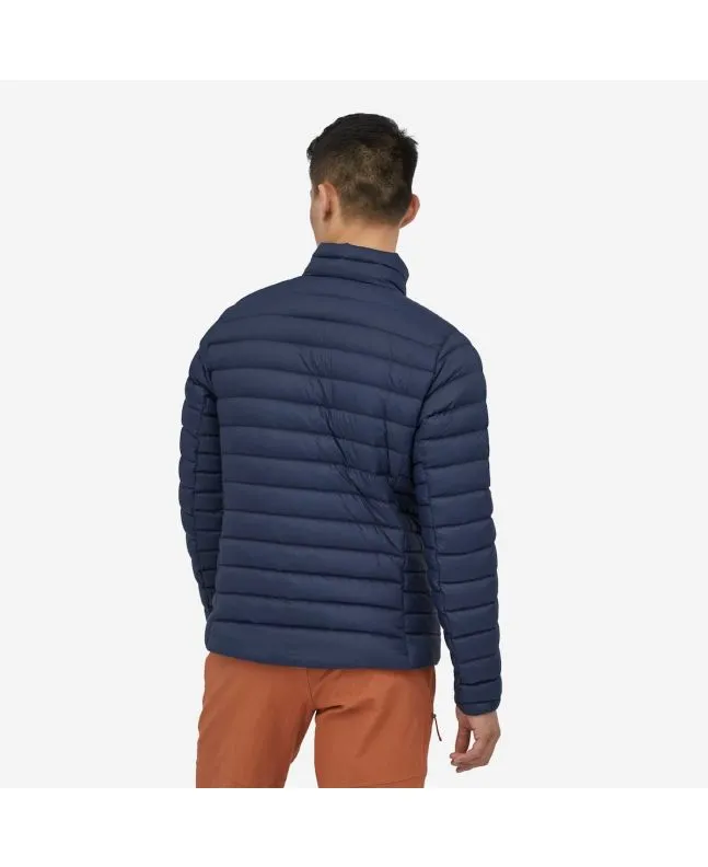 Chaqueta acolchada plegable Patagonia M's Down Sweater Azul Marino