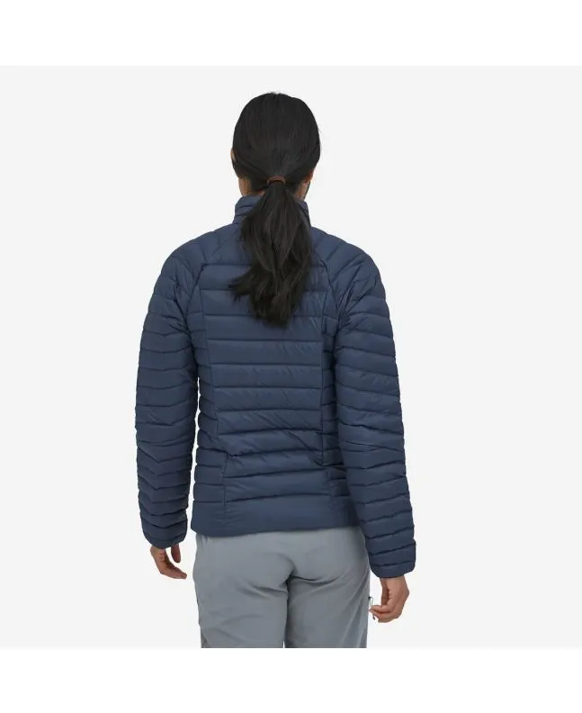 Chaqueta acolchada plegable Patagonia W's Down Sweater Azul Marino