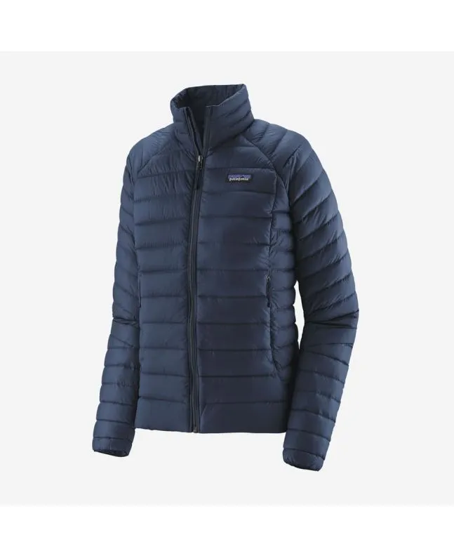 Chaqueta acolchada plegable Patagonia W's Down Sweater Azul Marino