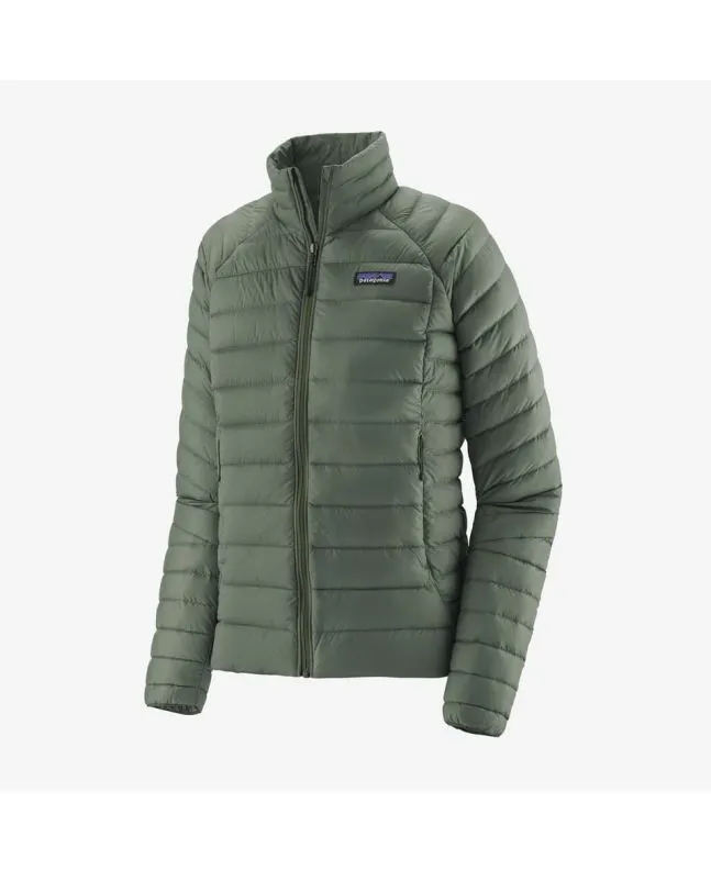 Chaqueta acolchada plegable Patagonia W's Down Sweater Verde