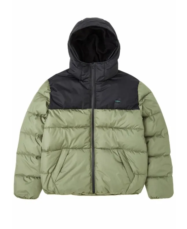 Chaqueta acolchada Vissla North Seas II Eco Puffer Jacket Verde