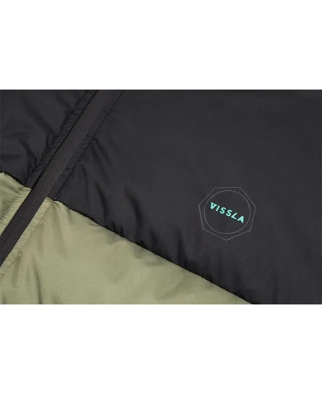 Chaqueta acolchada Vissla North Seas II Eco Puffer Jacket Verde