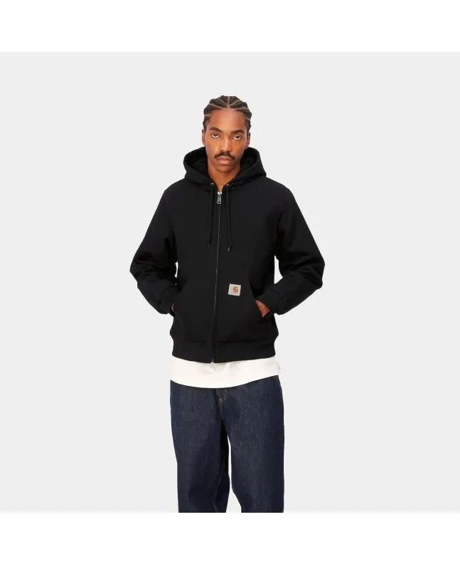 Chaqueta con capucha Carhartt WIP Active Jacket (Winter) Negra