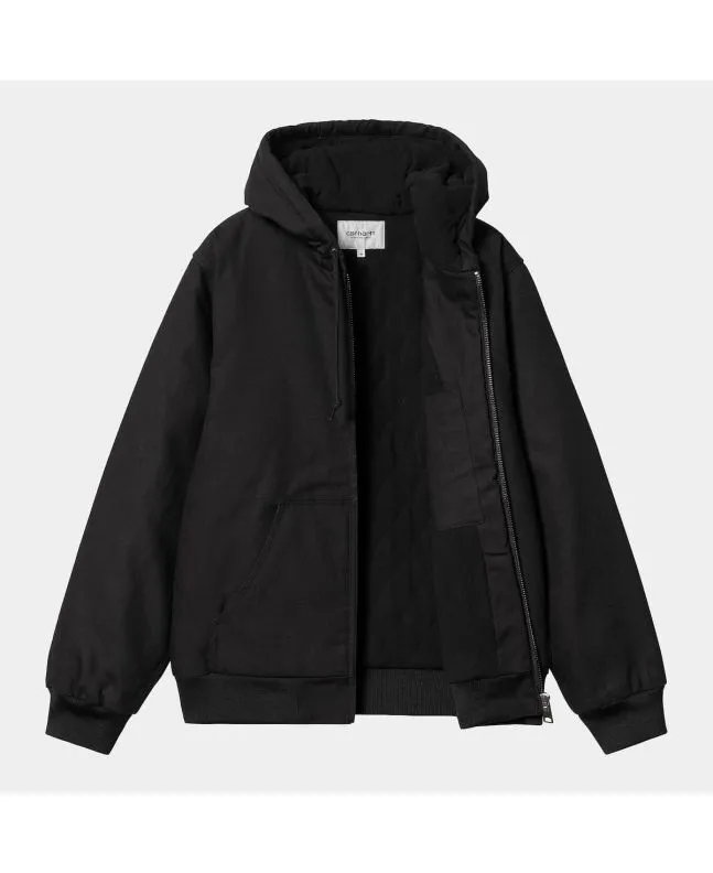 Chaqueta con capucha Carhartt WIP Active Jacket (Winter) Negra