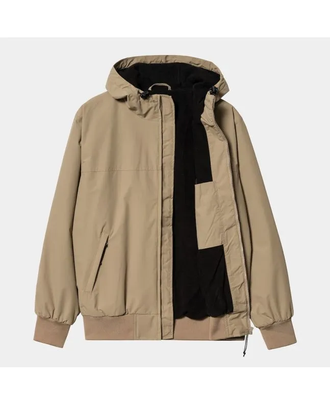 Chaqueta con capucha Carhartt WIP Sail Jacket Beige