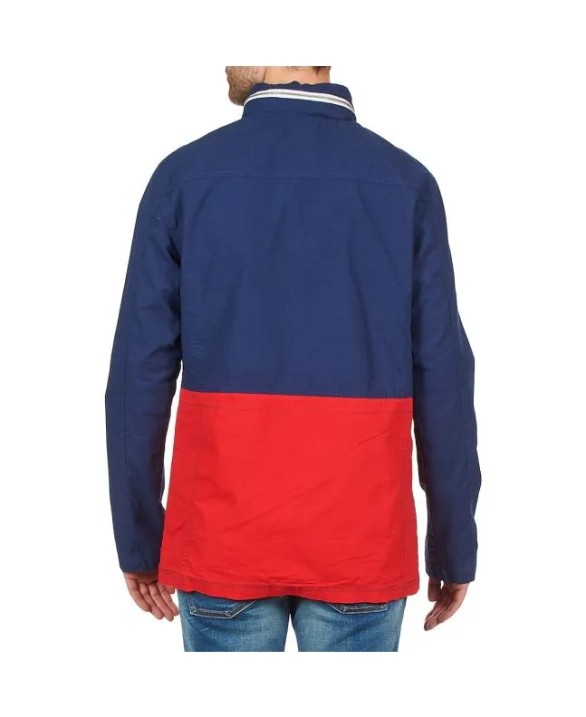 Chaqueta con capucha Nixon PI Jacket Azul Marino-Rojo