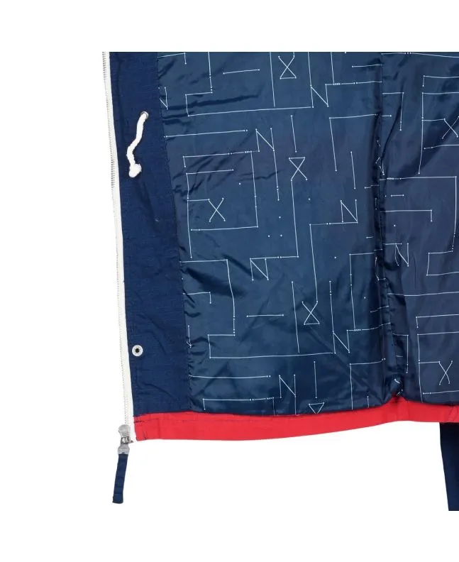 Chaqueta con capucha Nixon PI Jacket Azul Marino-Rojo