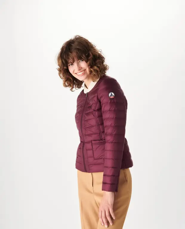 Chaqueta Jott de plumas pato FW22WDOW16 – 461 AUBERGINE  DOUDA Justoverthetop Berenjena