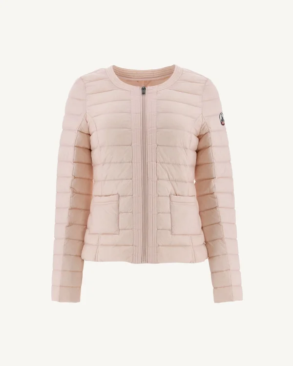 Chaqueta Jott de plumas pato Mujer 463 DOUDA Justoverthetop Color soft pink -rosa claro