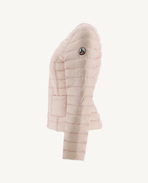 Chaqueta Jott de plumas pato Mujer 463 DOUDA Justoverthetop Color soft pink -rosa claro