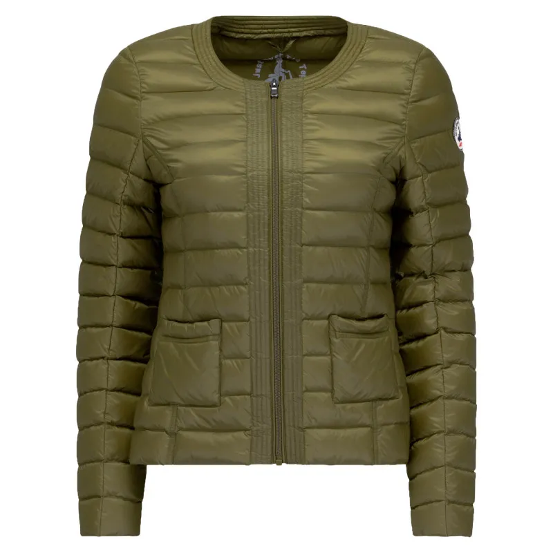 Chaqueta Jott de plumas pato Mujer 4900DOU-204-KAKI DOUDA Justoverthetop Color Verde caqui