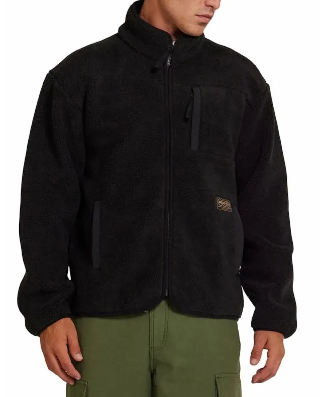 Chaqueta Polar Deus Ex Machina Wallace Sherpa Fleece Jacket Antracita