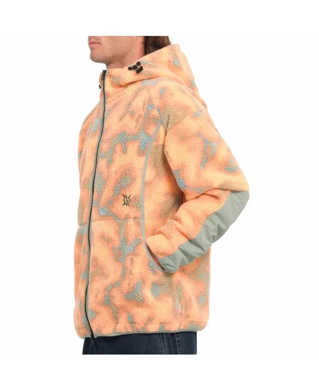 Chaqueta polar Volcom Iguchi Zip Tigerlily