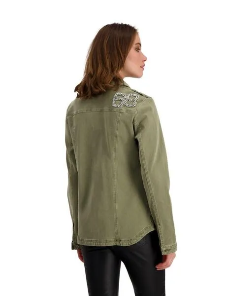 Chaquetas MONARI verde Mujer.