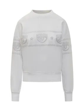 CHIARA FERRAGNI LogoMania 317 Sweatshirt