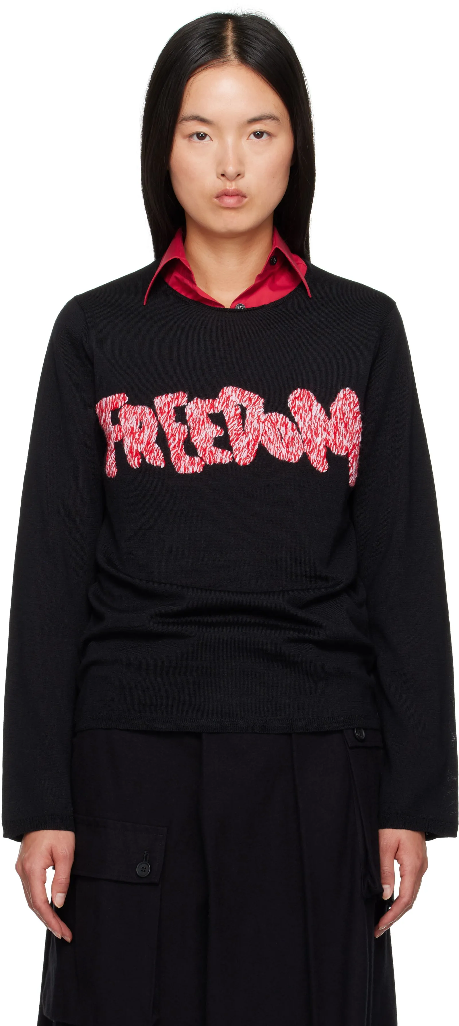 Comme des Garçons 'Freedom' Sweater