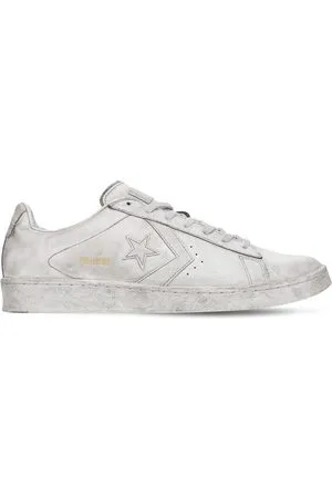 converse piel blancas