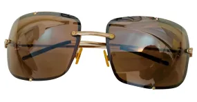 D&G Gafas de sol Dorado 