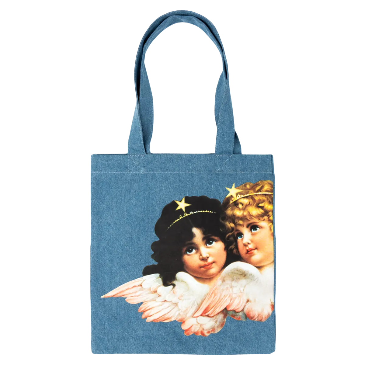 Denim Oversize Angel Tote