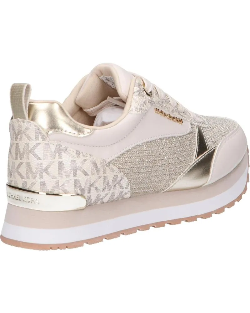 Deportivas MICHAEL KORS  de Mujer y Niña MK101084 BILLIE DORIAN  PALE GOLD