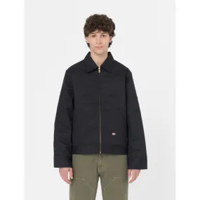 DICKIES LINED EISENHOWER JACKET REC BLACK