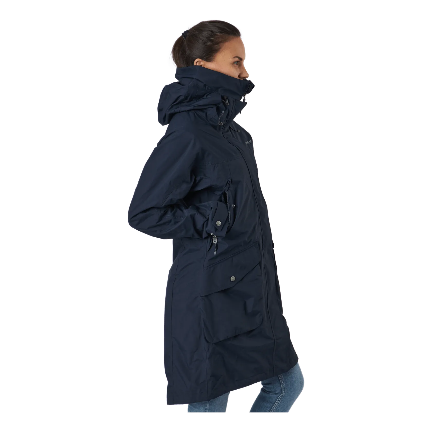 Didriksons Thelma Wns Parka 6 Dark Night Blue