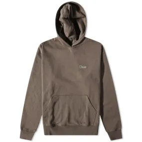 Dime Classic Small Logo Hoody Driftwood