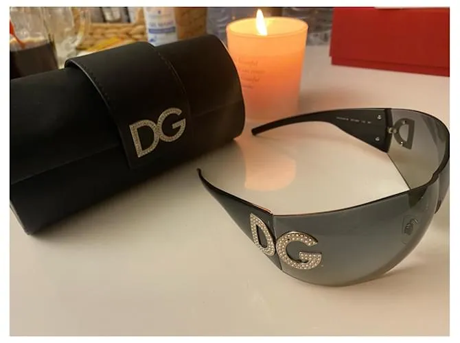 Dolce & Gabbana Gafas de sol Negro Plata 