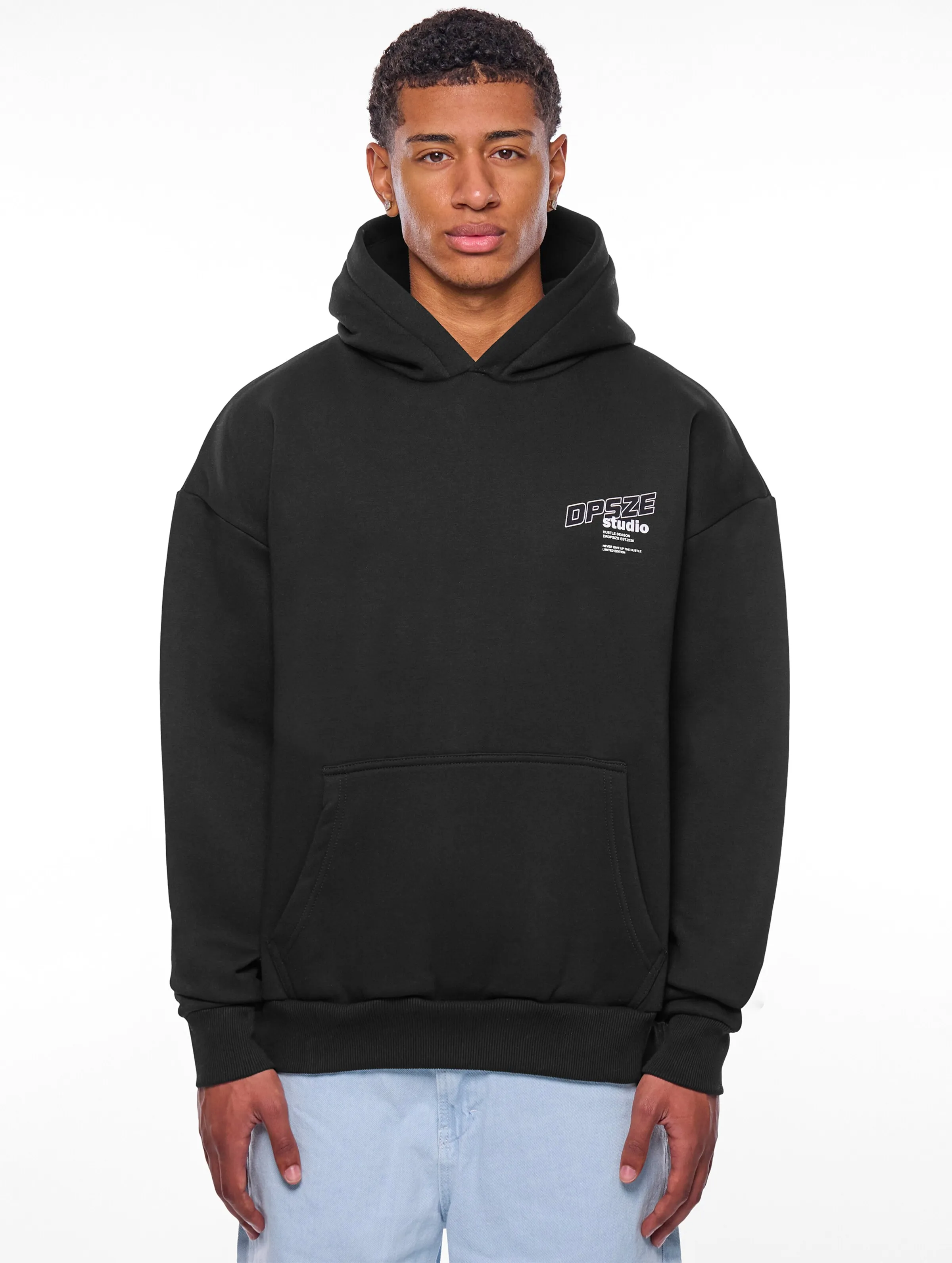 Dropsize Dropsize Heavy Oversize Dpsze Hustle Hoodies