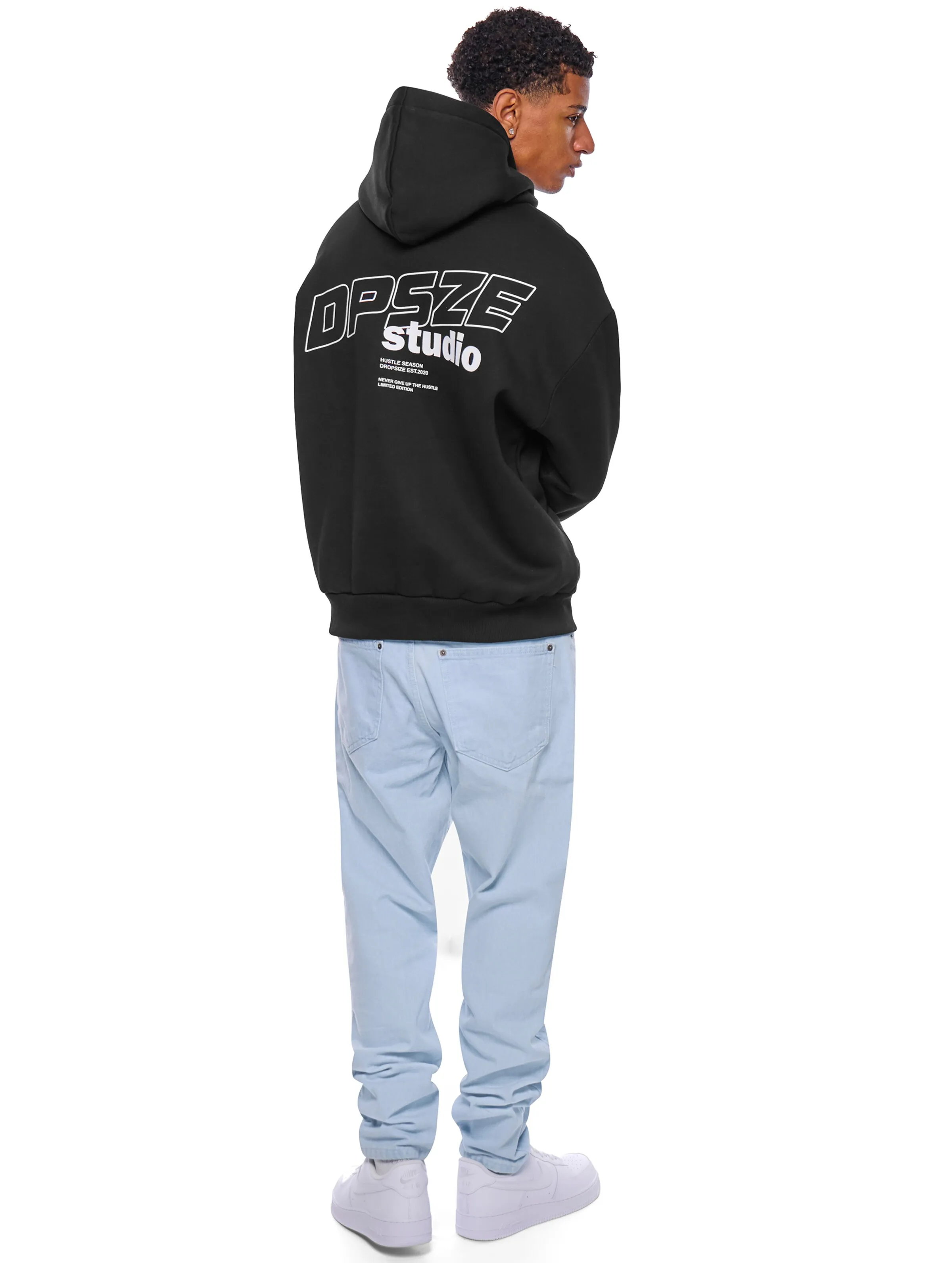 Dropsize Dropsize Heavy Oversize Dpsze Hustle Hoodies