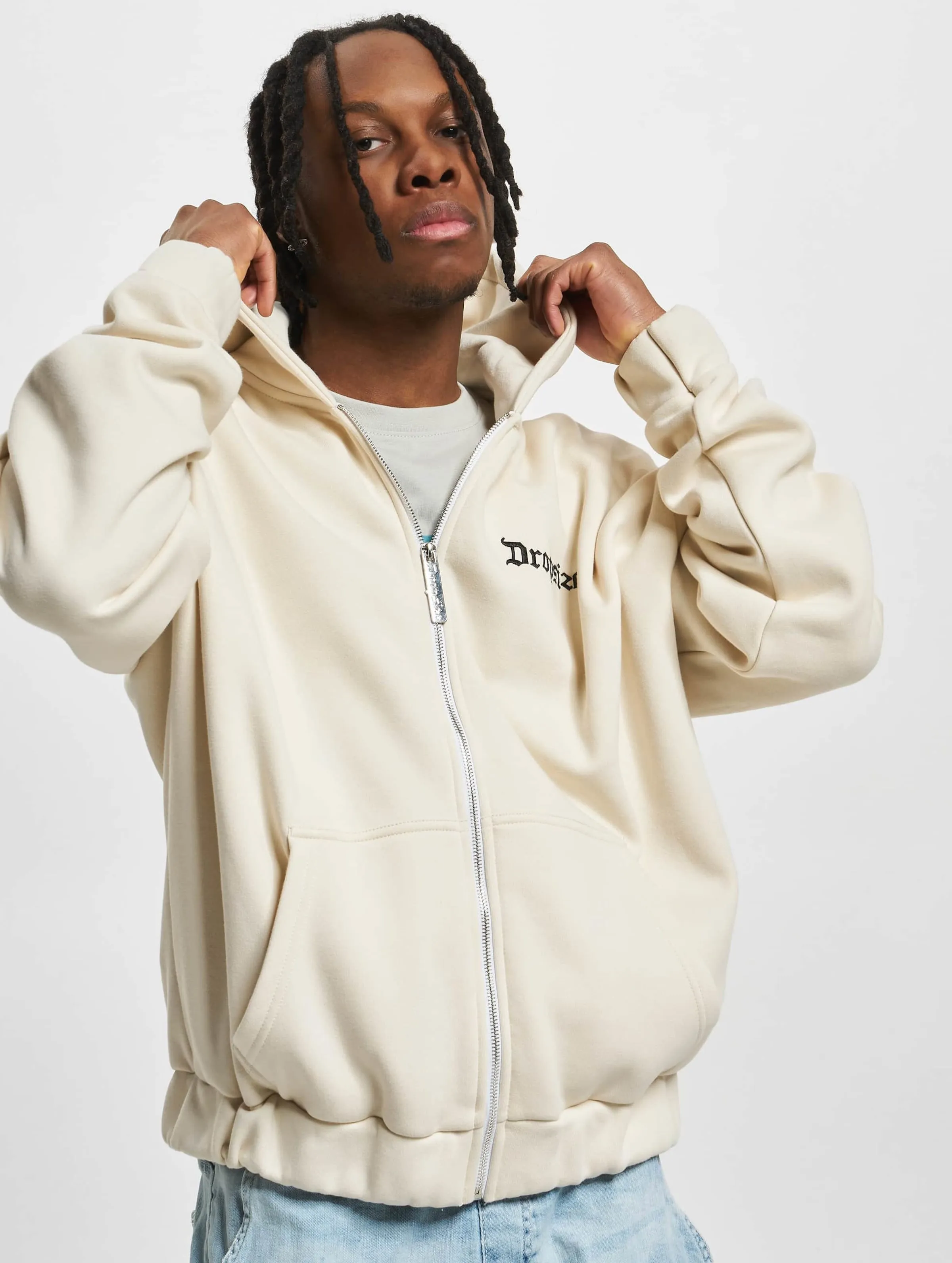 Dropsize Dropsize Super Heavy Blank Zip Hoodies