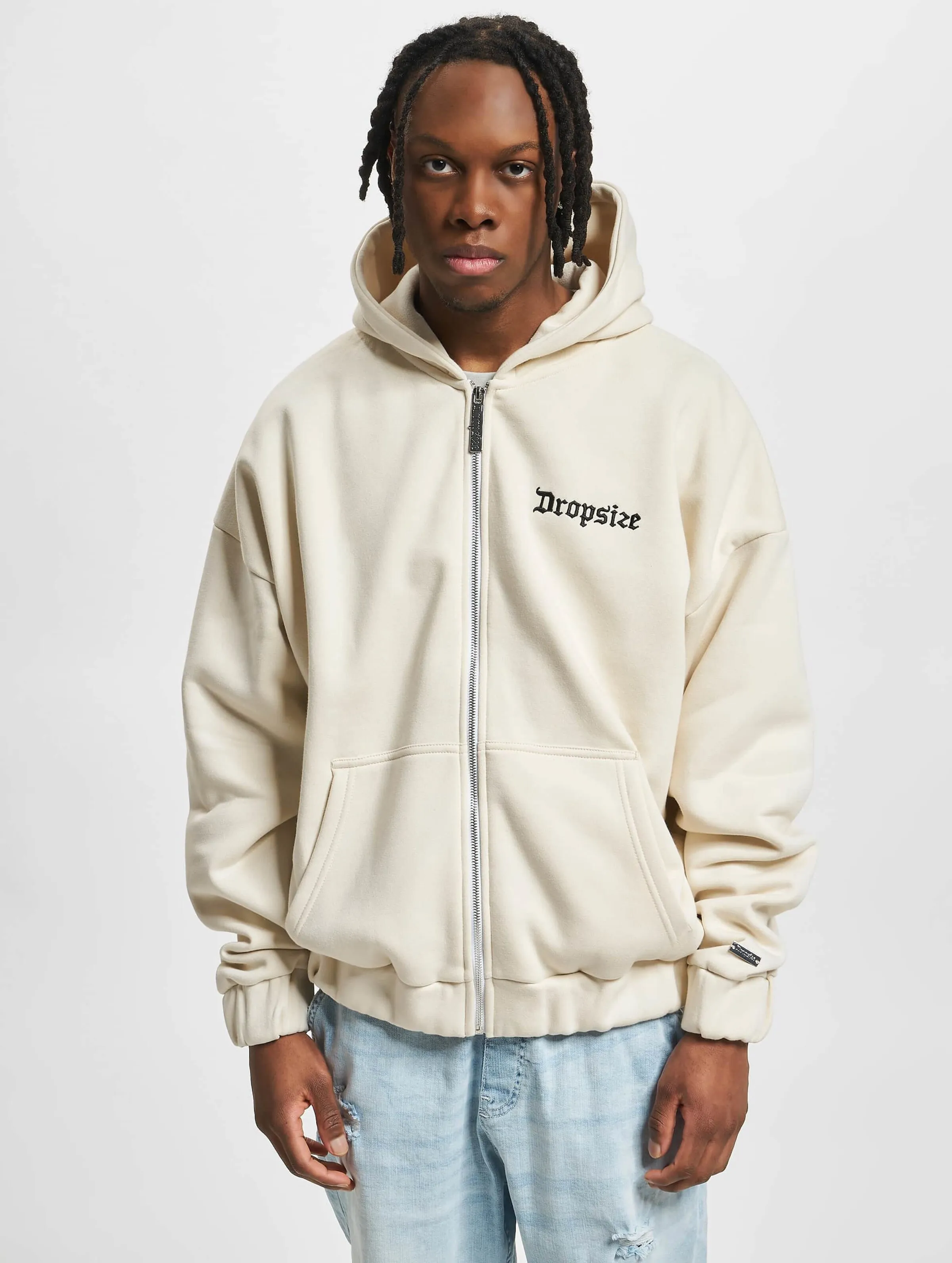 Dropsize Dropsize Super Heavy Blank Zip Hoodies