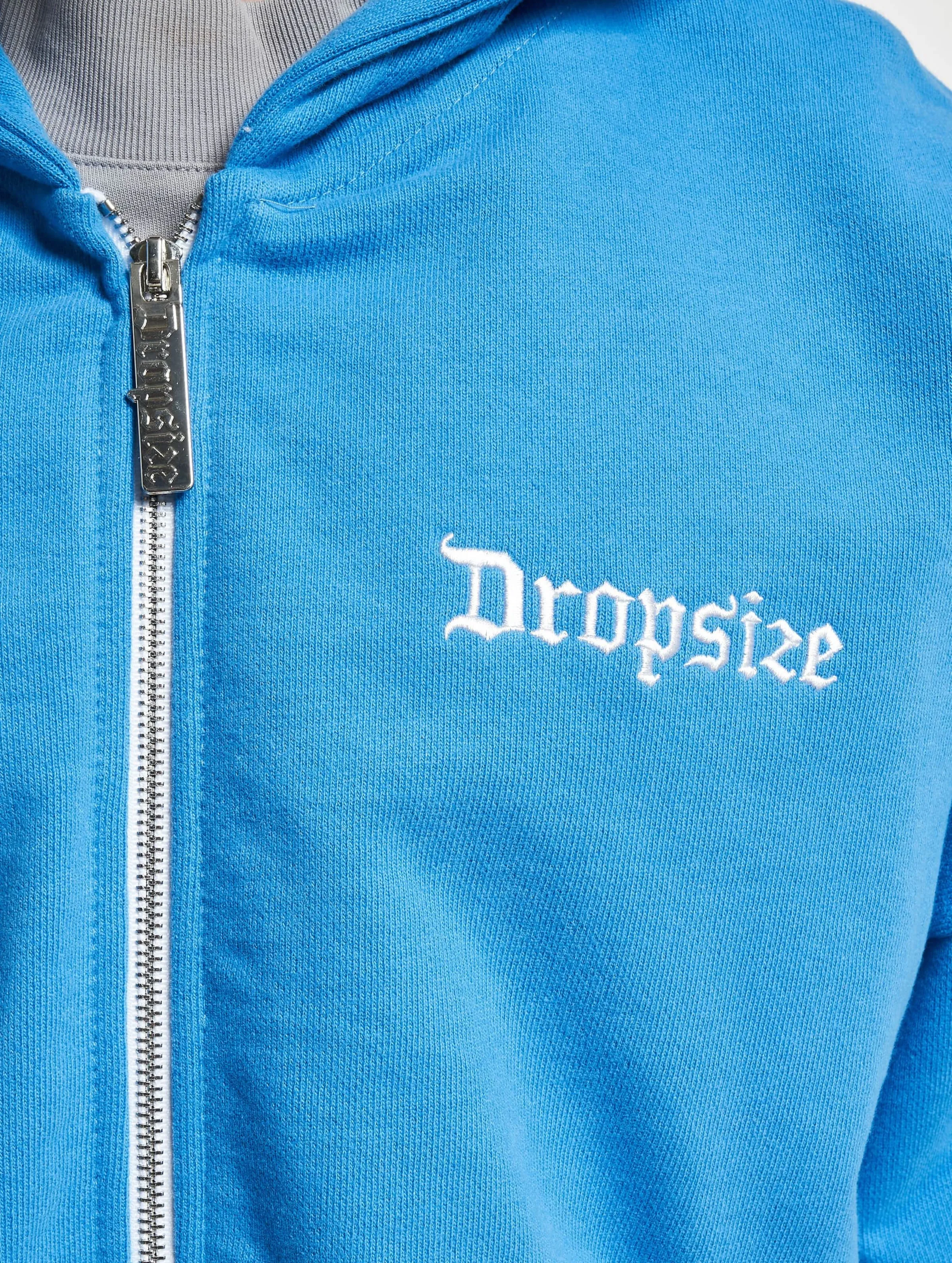 Dropsize Super Heavy Blank Zip Hoodies