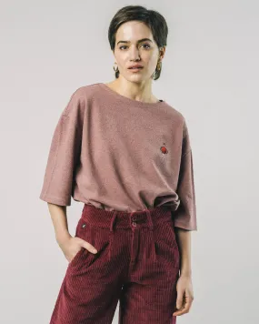 Emily Boxy Sweatshirt Porto Wine