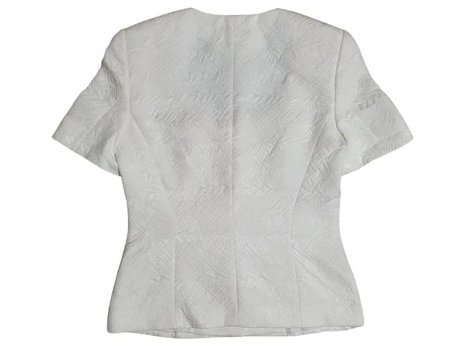 Escada Chaquetas Blanco 