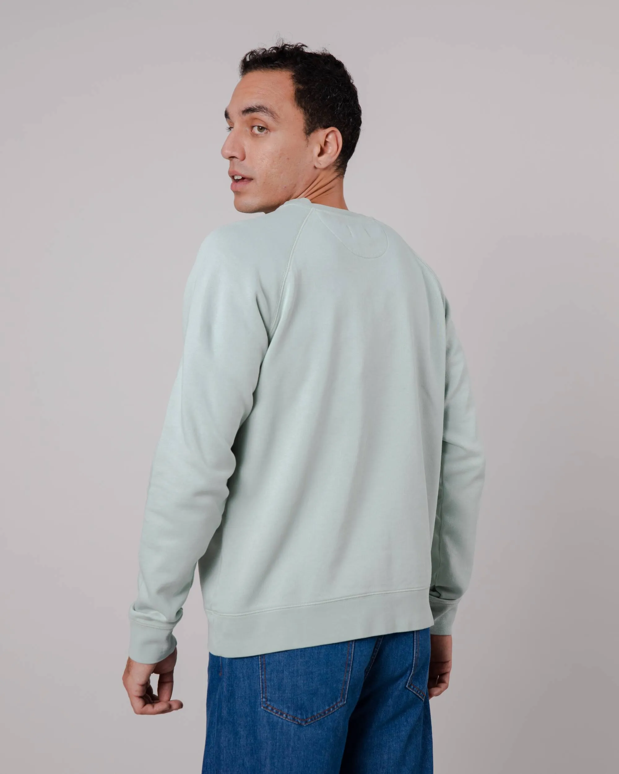 Eyes Sweatshirt Pale Green