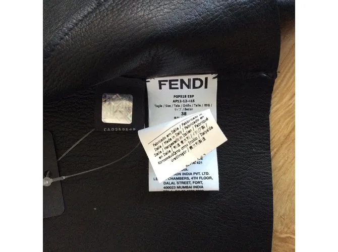 Fendi Chaquetas Negro 