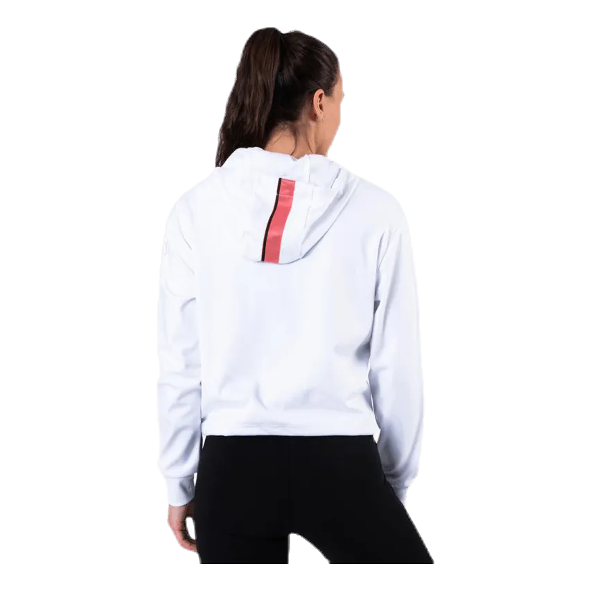 Fila Afia Cropped Hoody White