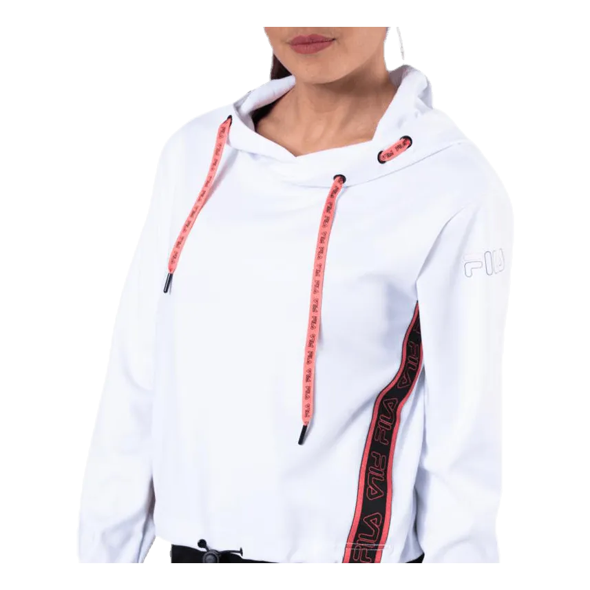 Fila Afia Cropped Hoody White