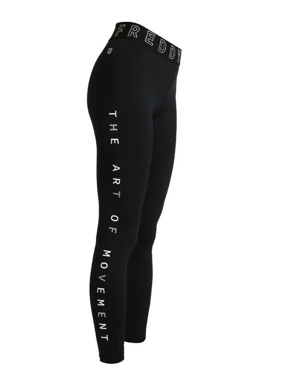 Freddy Leggings deportivos con letras brillantes