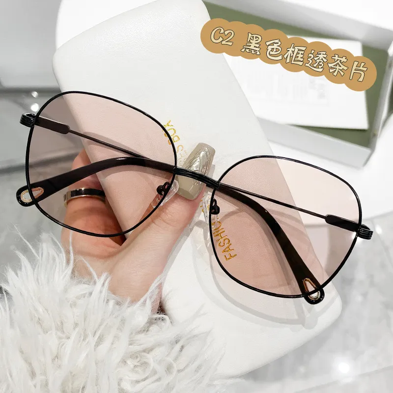 Gafas de sol de moda para mujer, gafas de sol elegantes, se venden con embalaje en caja