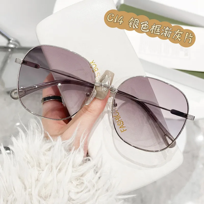 Gafas de sol de moda para mujer, gafas de sol elegantes, se venden con embalaje en caja