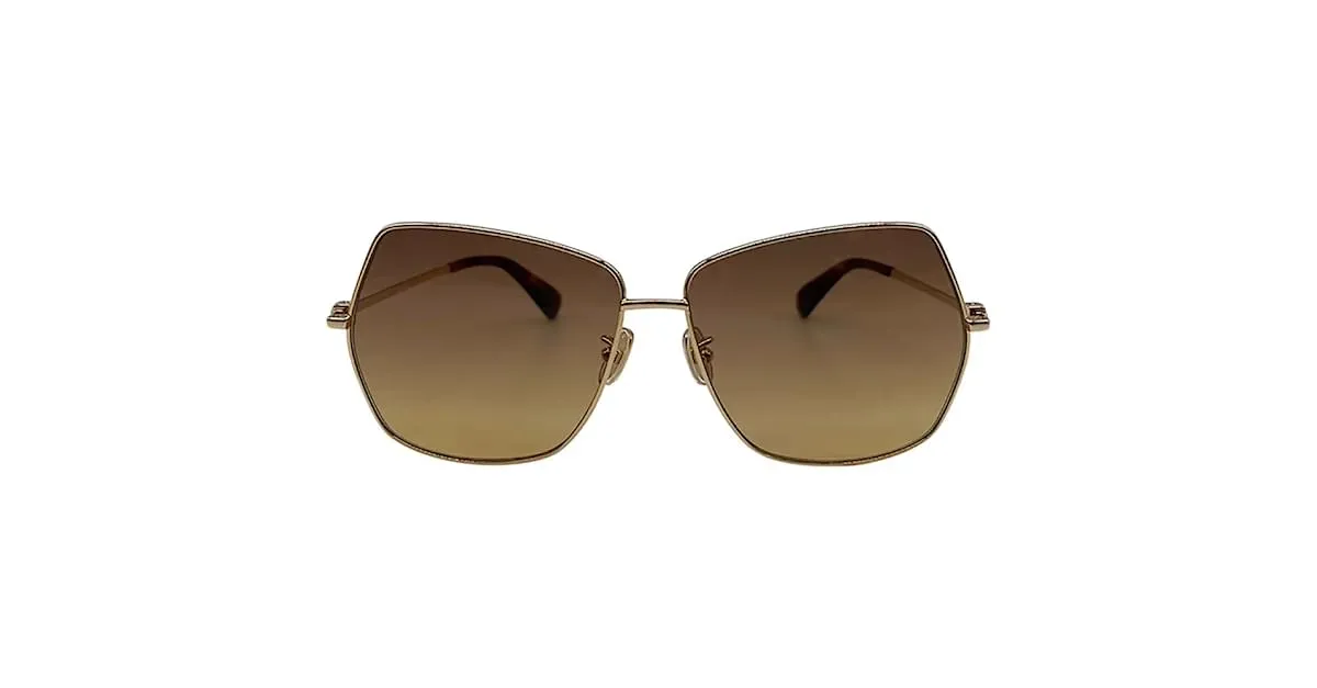 Gafas de sol MAX MARA T.  metal Amarillo 