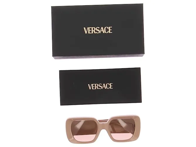 Gafas de sol VERSACE T. Plástico Beige 